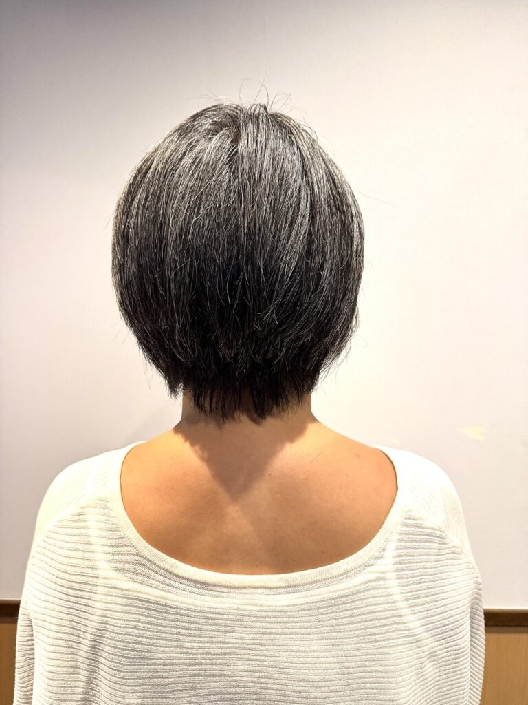 大人の女性　お手入れ簡単ショートボブ◎