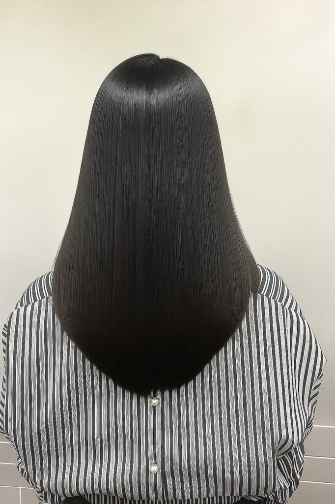 大人可愛いナチュラル髪◎質改善/縮毛矯正