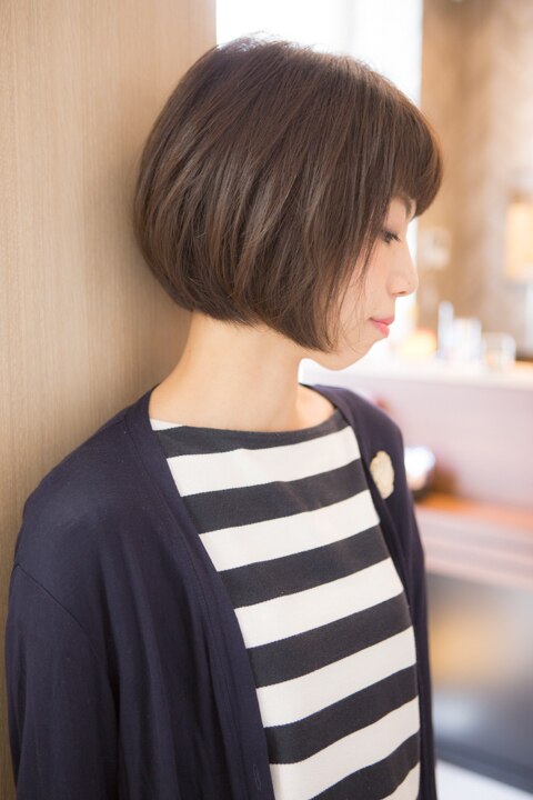 ふんわりまとまりボブ